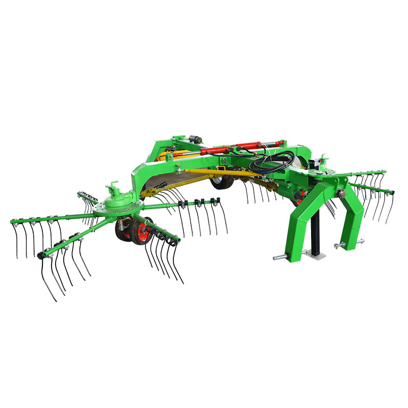 ဆွဲထားသော rotary hay rake ကို မိတ်ဆက်လိုက်ပါပြီ။