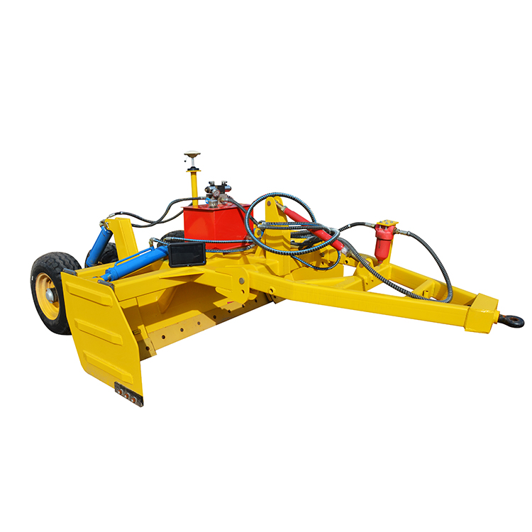 လယ်ထွန်စက်တပ်ဆင်ထား Laser leveler